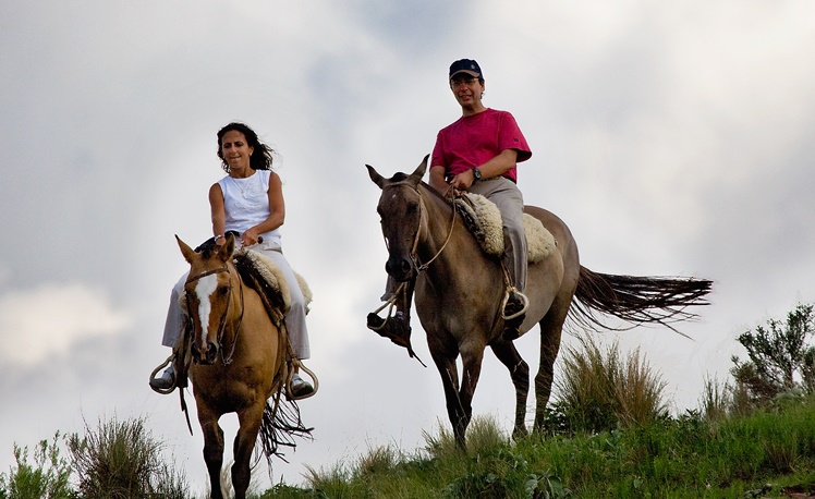 4. Horse riding