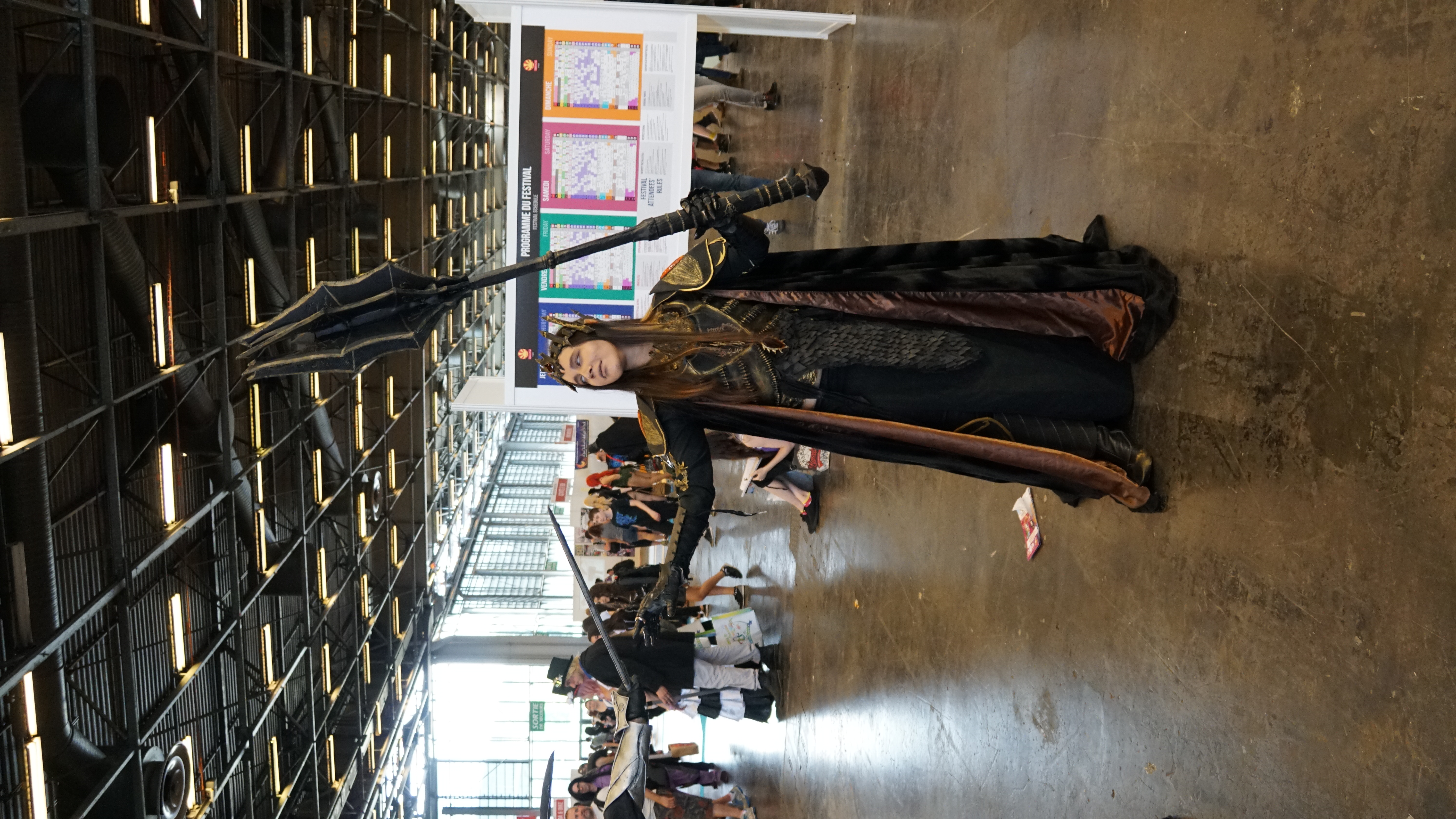 Sauron costume photographed at a fan convention